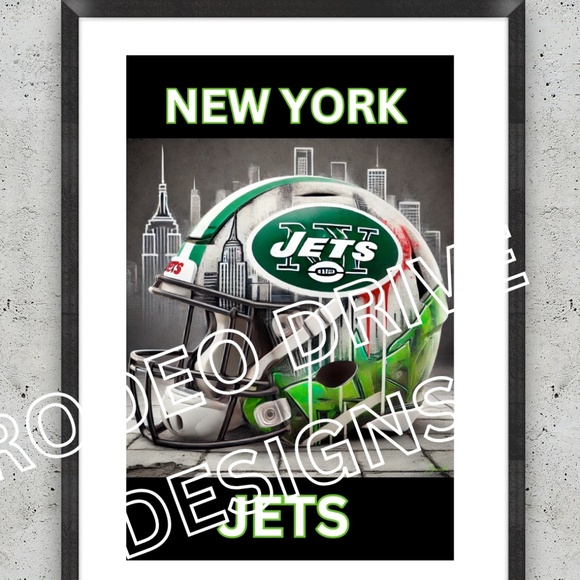 NEW YORK JETS 11X17 POSTER NFL TEAM POSTER NY JETS - Picture 1 of 2
